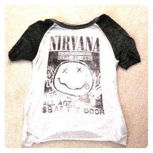 Nirvana shirt from American Eagle